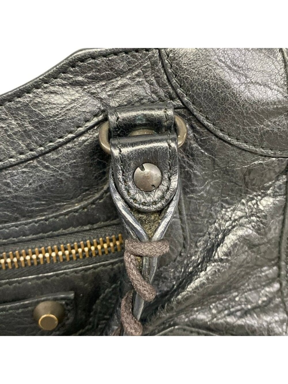 ★SOLD★ Balenciaga Handbag Classic Mini City Black - Picture 11 of 15